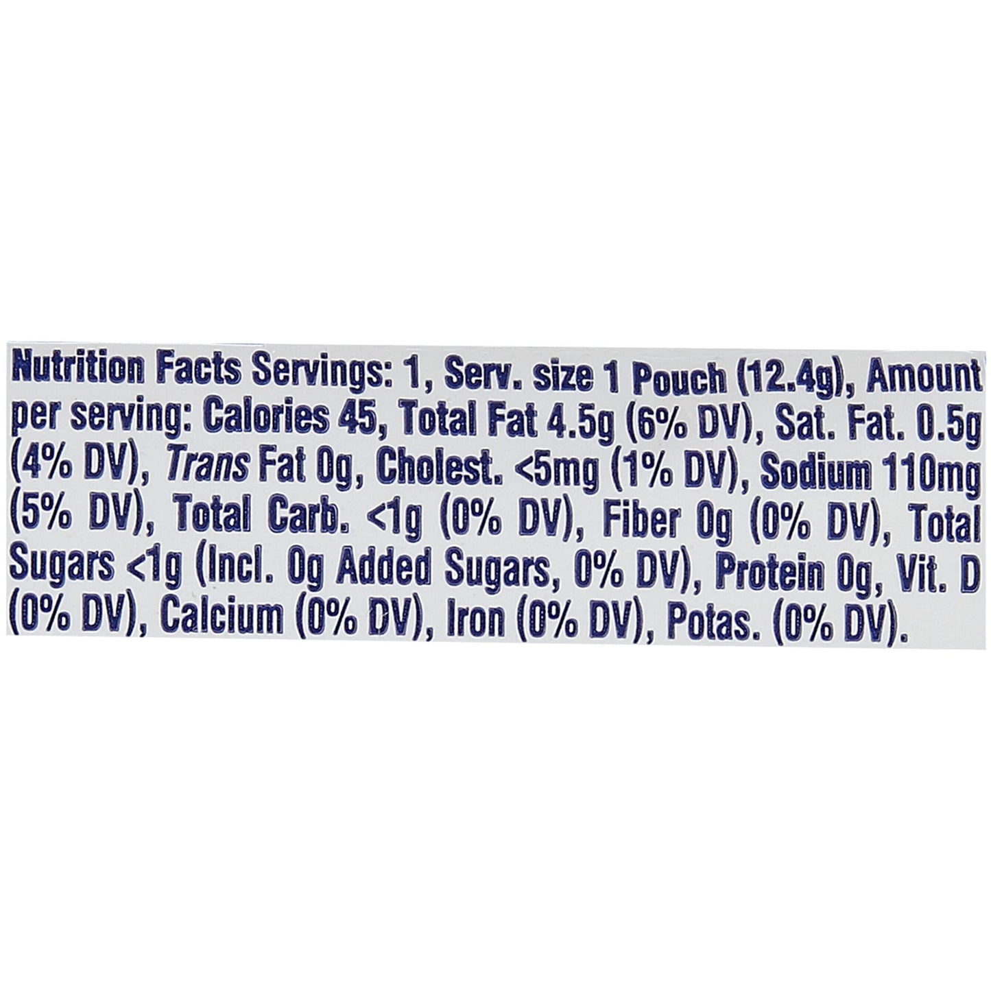 Kraft Ranch Single Serve Salad Dressing, 0.44 Ounce (Pack of 200)