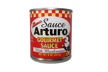 Arturo Gourmet Sauce with Mushrooms - (Pack of 24) (8 oz) - Tomato Sauce Enhancer - Spaghetti Sauce Enhancer - Marinara Sauce Fr
