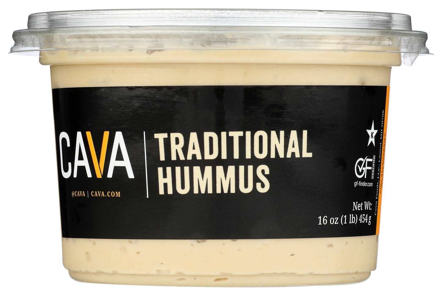CAVA Traditional Hummus, 16 OZ