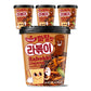 DELIEF Rabokki Jjajang Flavor 165g/5.82oz - Pack of 4, Korean Street food, ramen noodle and Tteokbokki rice cake combined in 1 -