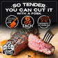 Grumpy Butcher Chef-Crafted Grilling Meats Bundle – 4 Top Sirloin Steaks (6 Oz), 2 Wagyu Beef Hamburger Patties (½ Lb Each) & 6 Chicken Sausages (4.6 Lb Total) – Frozen Gourmet Bbq Sampler Gift Box For Holiday