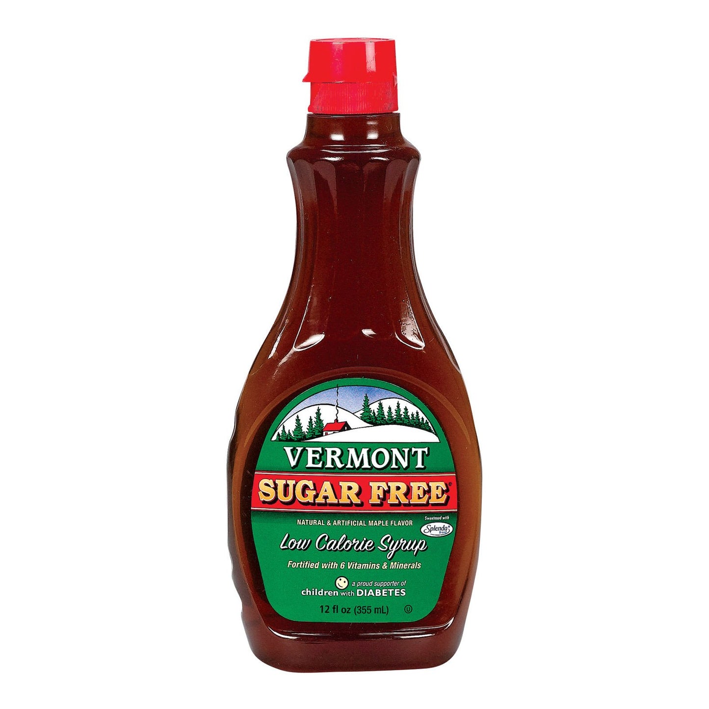 Vermont Sugar Free Low Calorie Syrup, 12 Oz