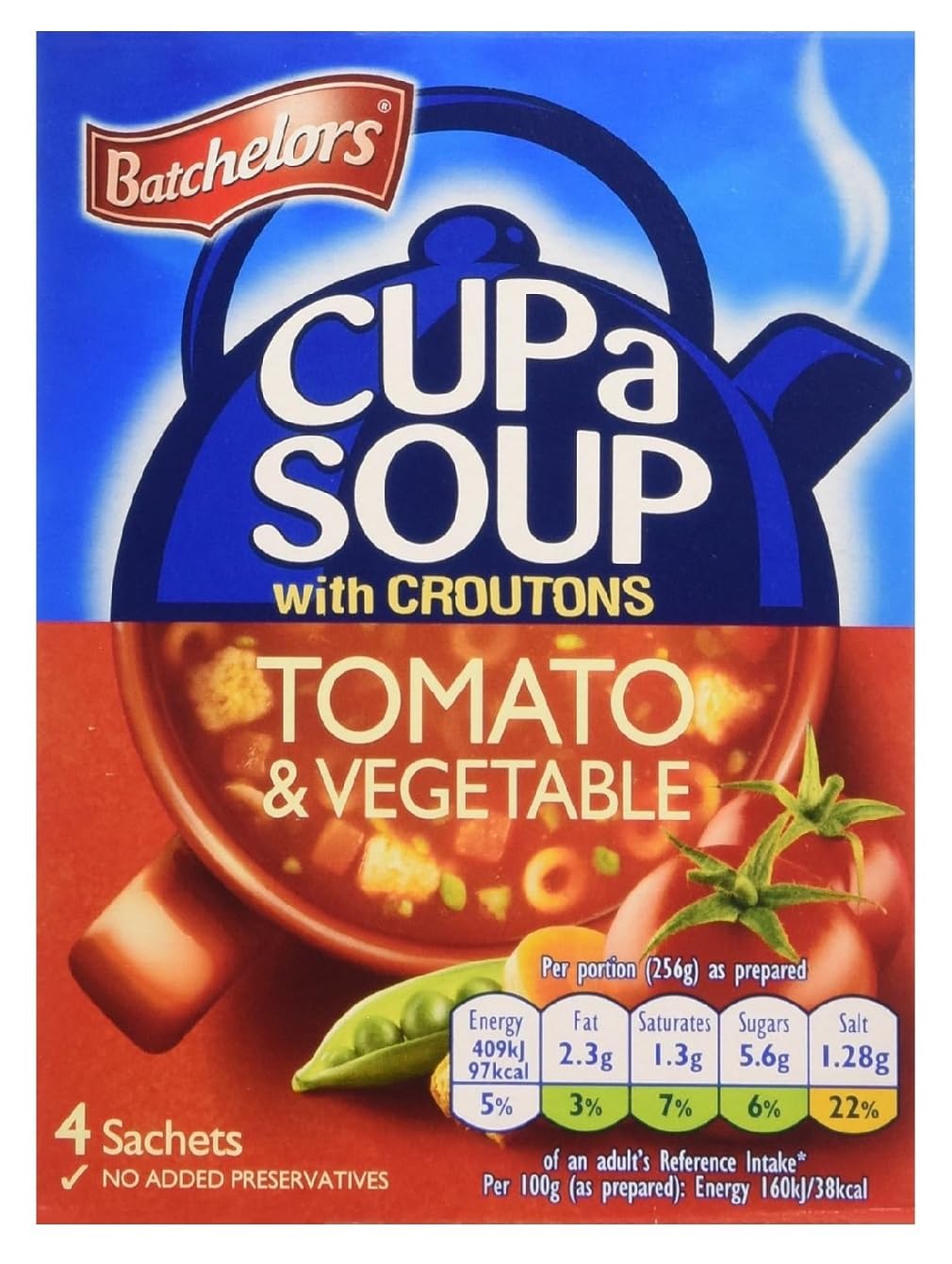 Batchelors Cup A Soup Tomato & Vegetable