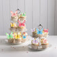 Gyufise 72Pcs Edible Cupcake Toppers - Butterfly Theme Cake Decoration For Baby Shower, Kids Birthday Party