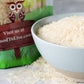 Organic Parboiled Long Grain White Rice, 20 Pounds - Non-Gmo, Kosher, Vegan, Bulk. Partially Precooked Converted Rice. Easy-Cook