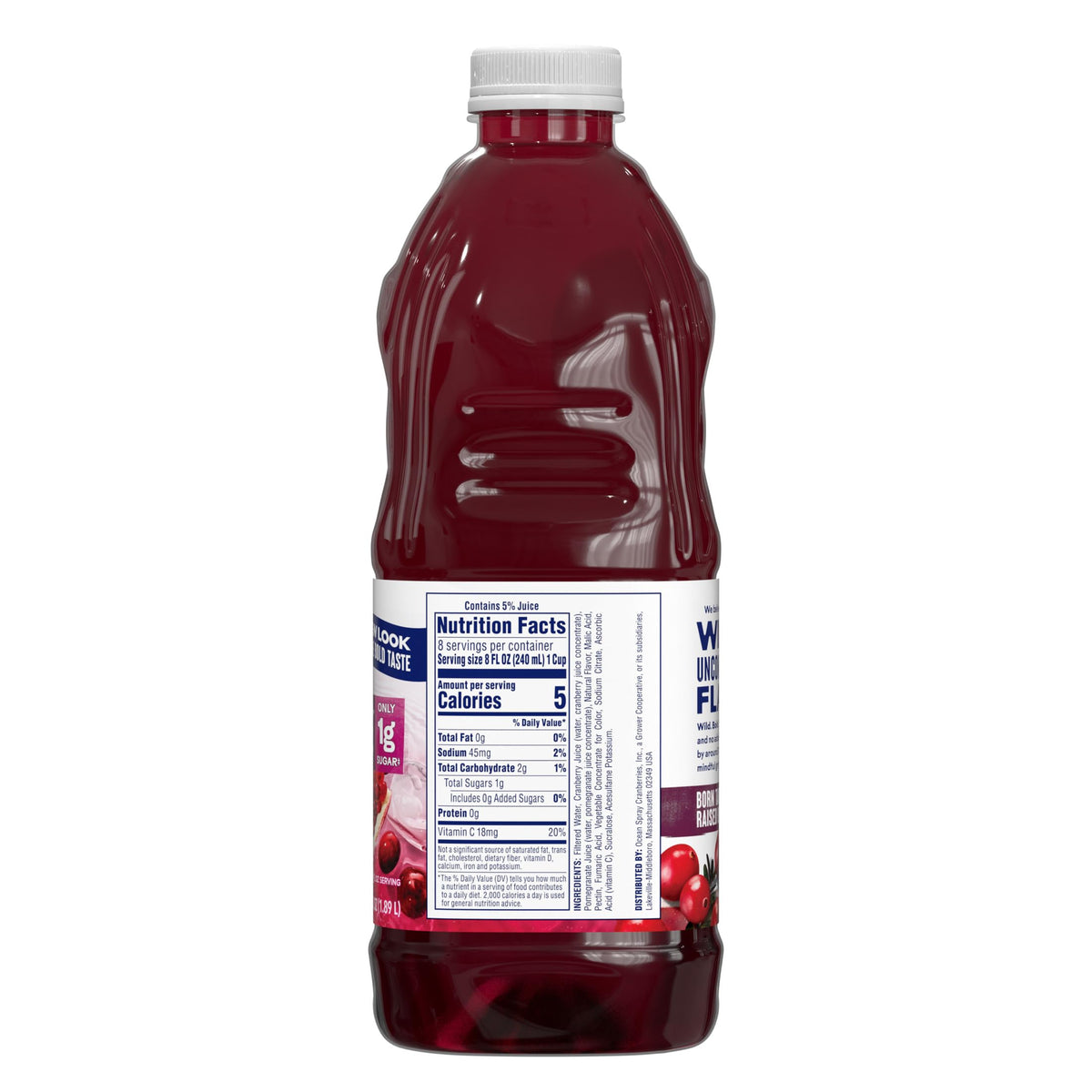 Ocean Spray Diet Cran-Pomegranate Juice Drink, 64 Fl Oz Bottle, Pack of 1