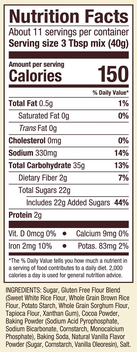 Bob's Red Mill Gluten Free Chocolate Cake Mix, 16 Oz