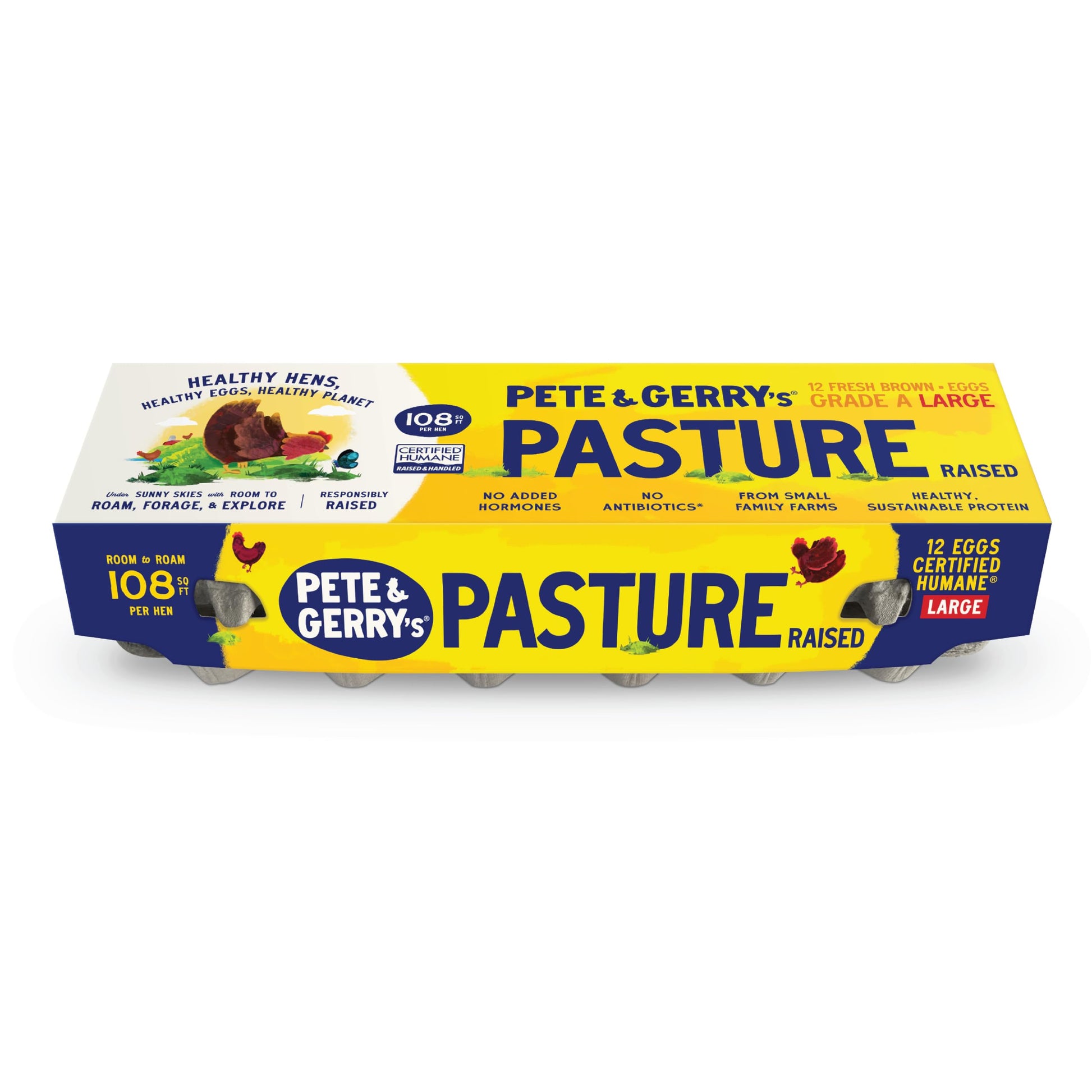Pete & Gerrys Pasture-Raised Large 12 CT