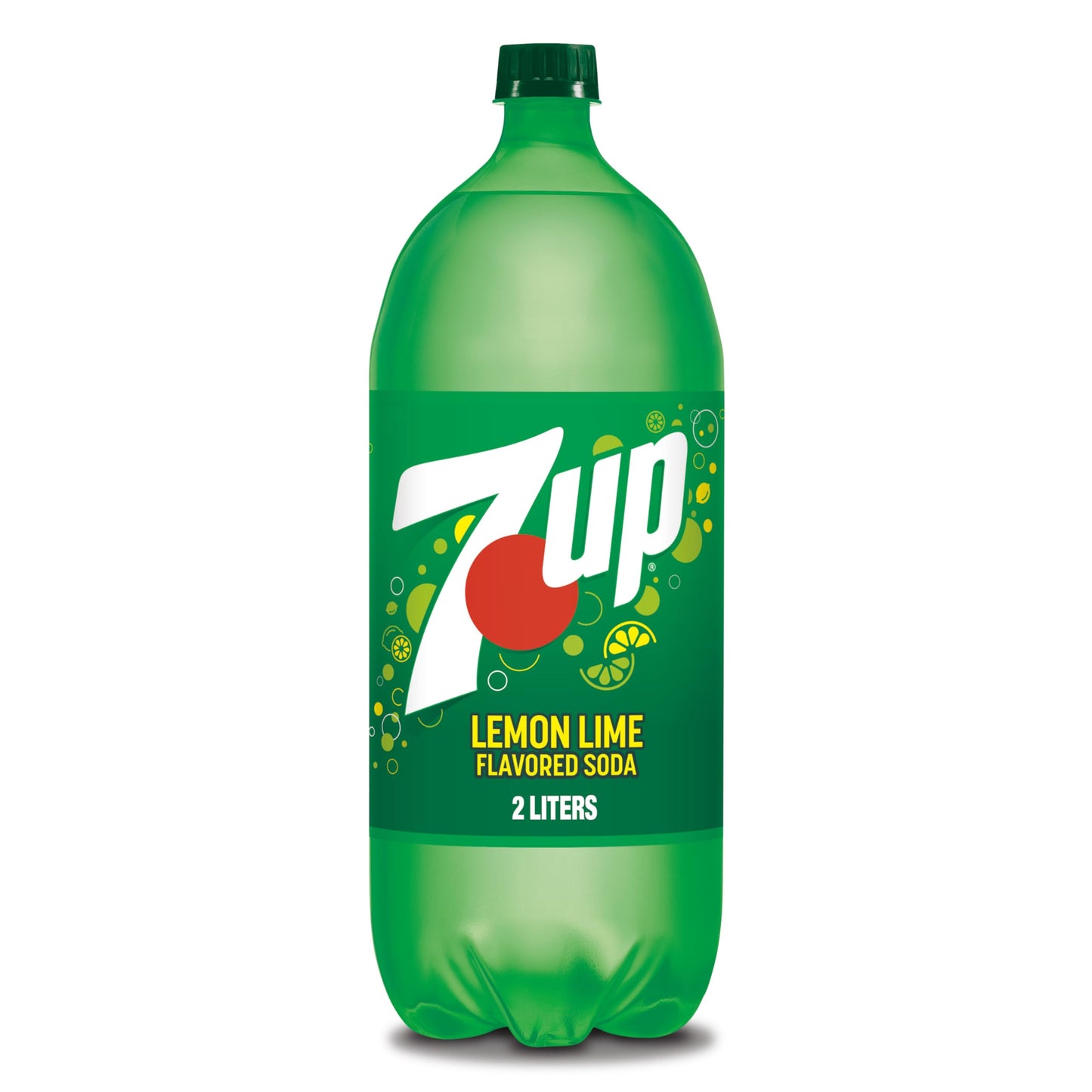 7UP Lemon Lime Soda  Naturally Flavored and Caffeine Free  2 Liter Bottle