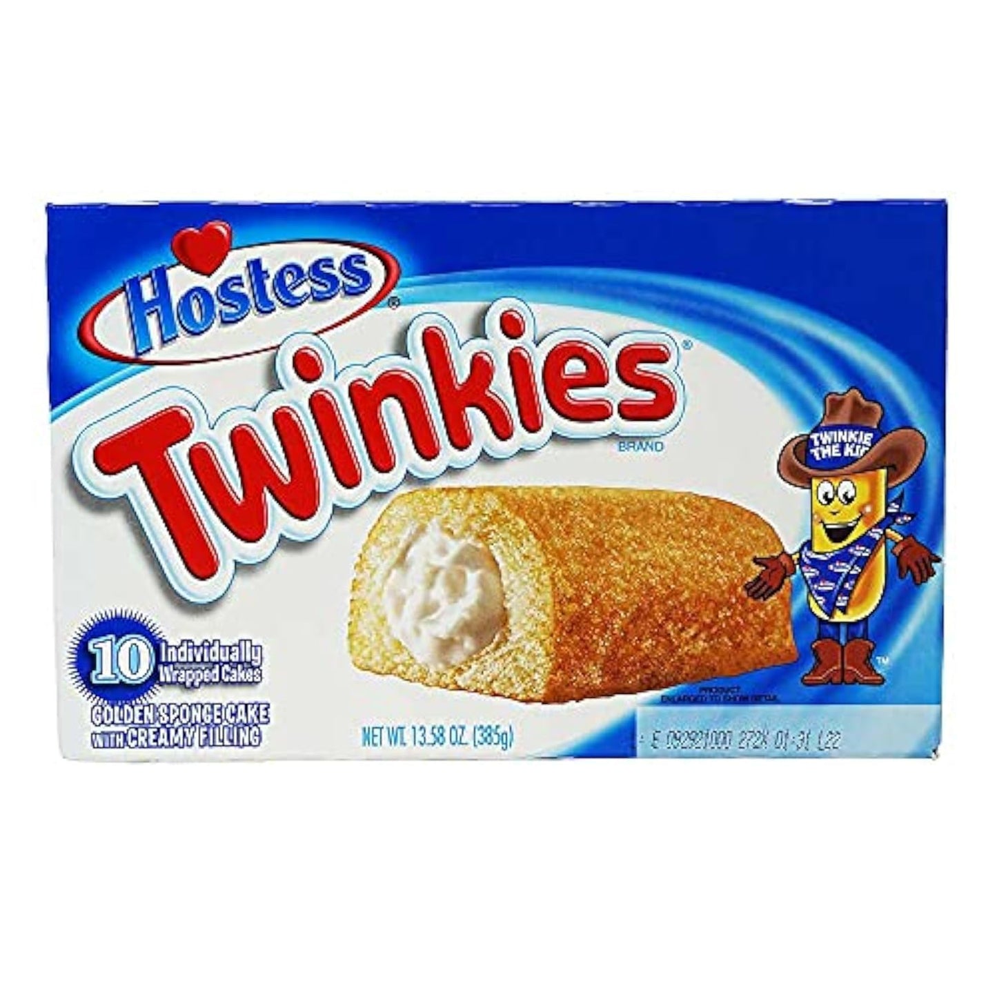 Hostess Twinkies - 10 Individually Wrapped Cakes - 13.5Oz (Original)