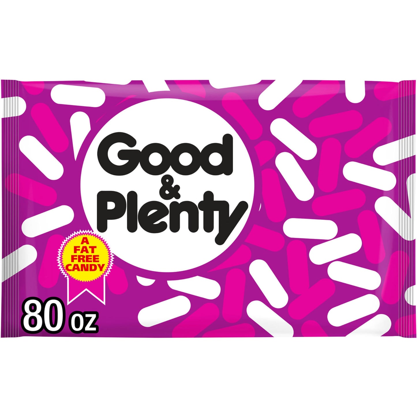 Good & Plenty Licorice Fat Free, Candy Bulk Bag, 5 Lbs