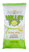 Valley Pop, Tender White with Sea Salt Popcorn, 16 Ounce