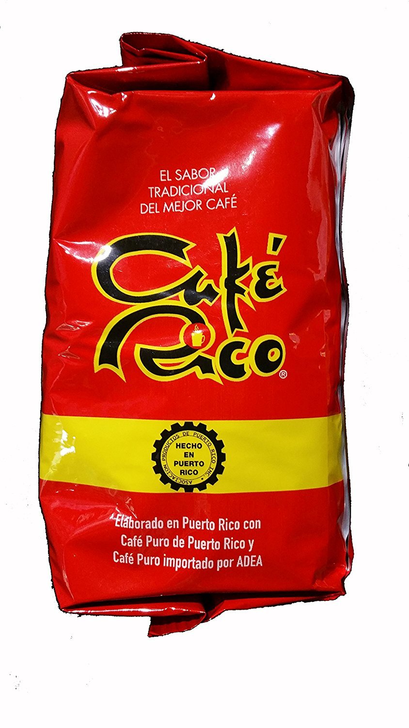 Cafe Rico Ground Regular Puerto Rican Coffee, 14 Ounce Bag (1 Bag)