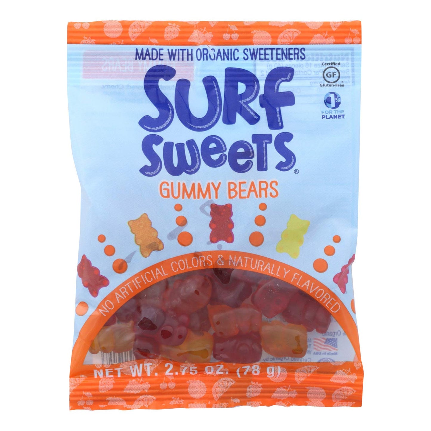 Surf Sweets Gummy Bear 90% Org