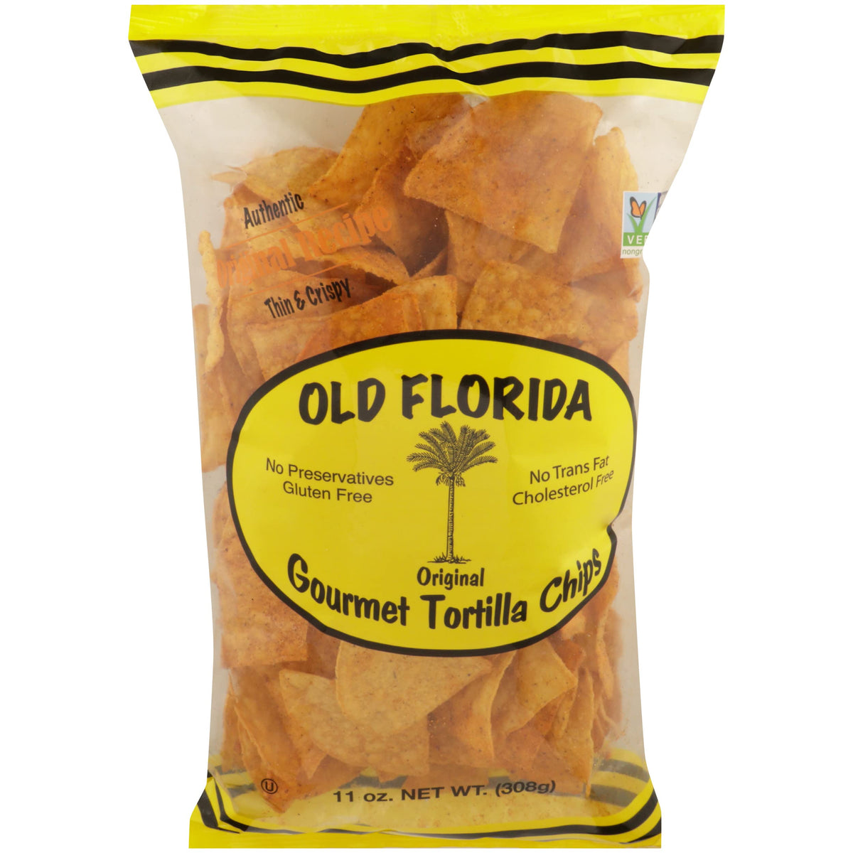 Old Florida Gourmet Products, Inc Original Tortilla Chips, 11 Oz