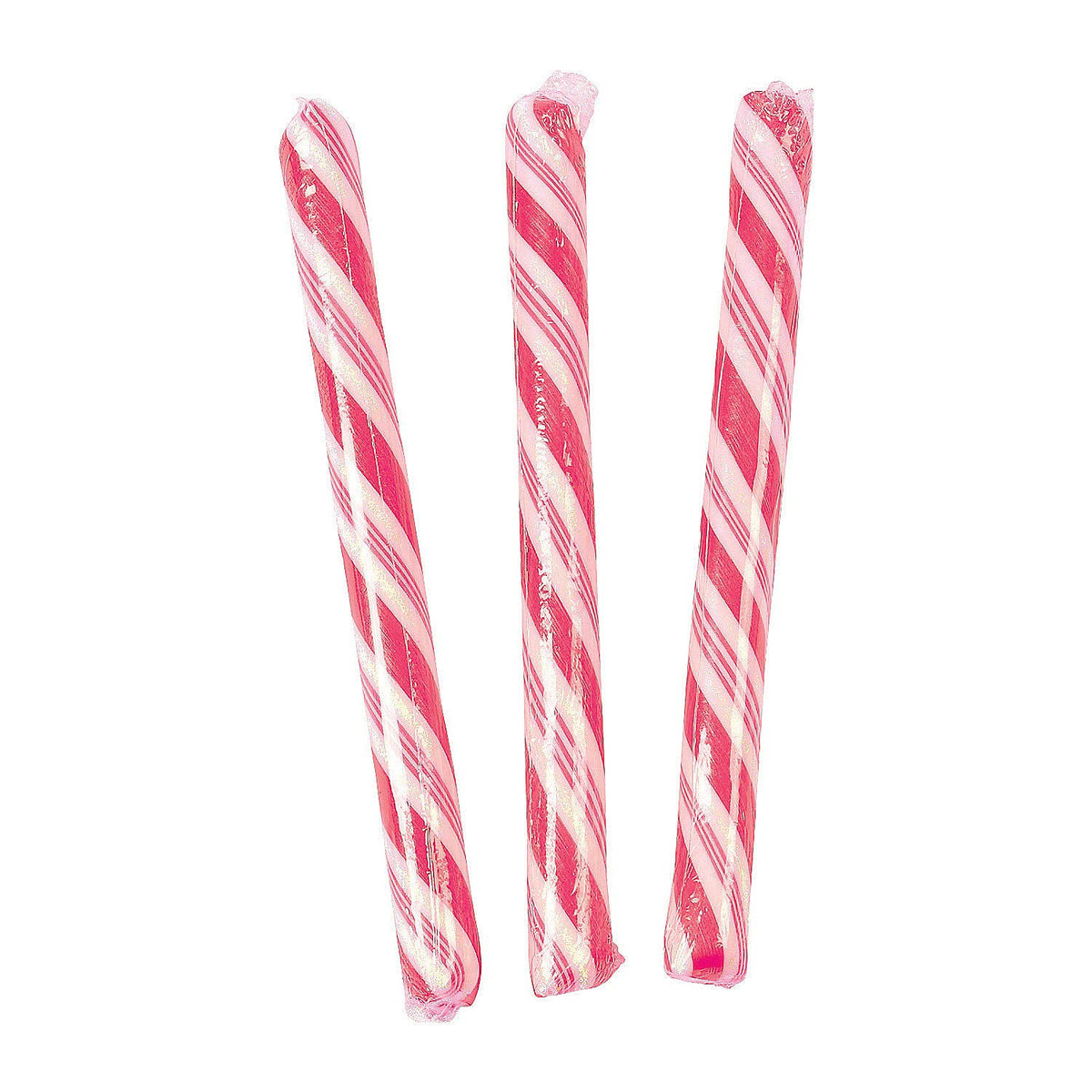 Old Fashioned Candy Sticks, Individually Wrapped, Nostalgic Candy Canes, 80 Pieces (Hot Pink)