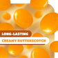 Butterscotch Hard Candy - 2 Pound Bulk Pack (About 165 Count) - Individually Wrapped Yellow Candies - Classic Butter Scotch Disc