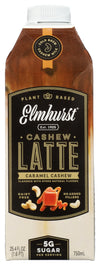 Elmhurst Caramel Cashew Latte, 750 ML