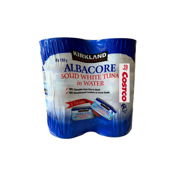 Kirkland Signature Solid White Albacore Tuna, 7 Ounce - 8 Count (Pack Of 1)
