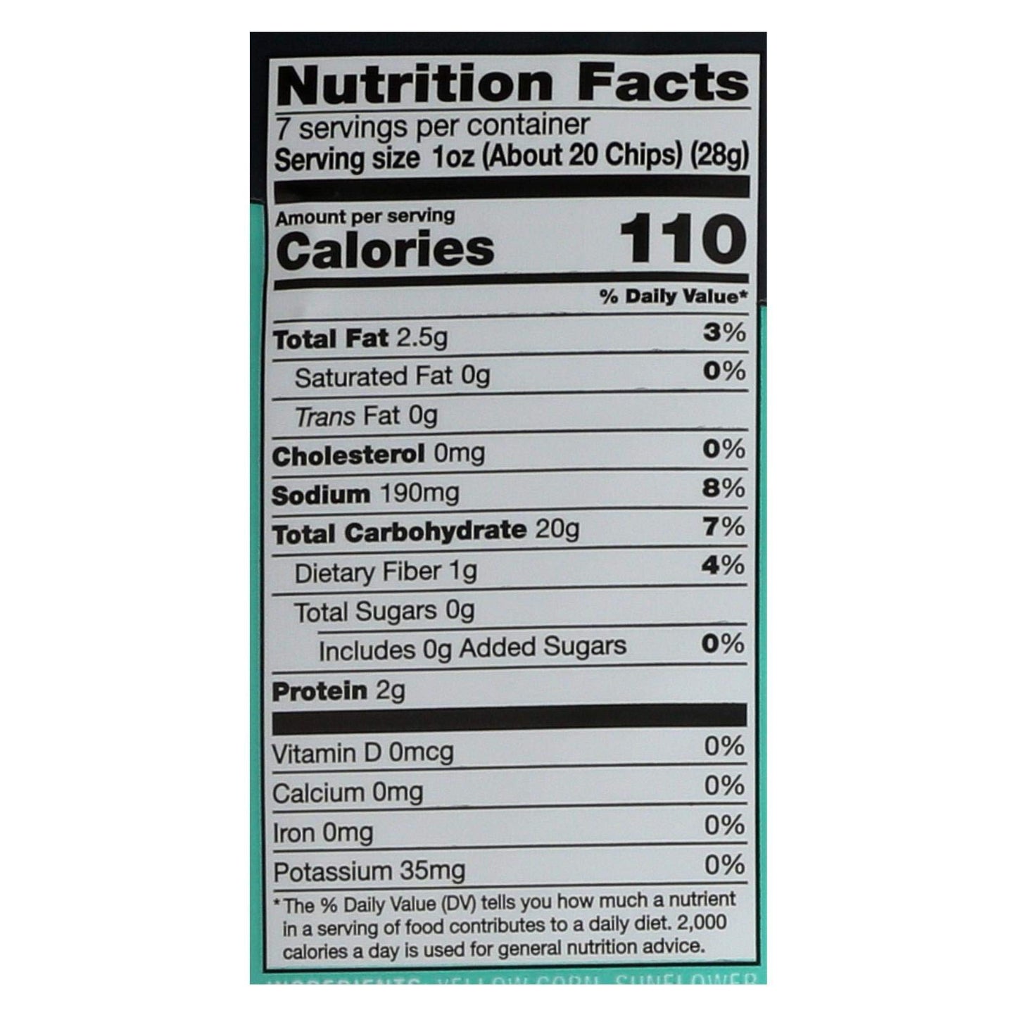 Our Little Rebellion Chips - Sea Salt Of The Earth - Case Of 12-7 Oz