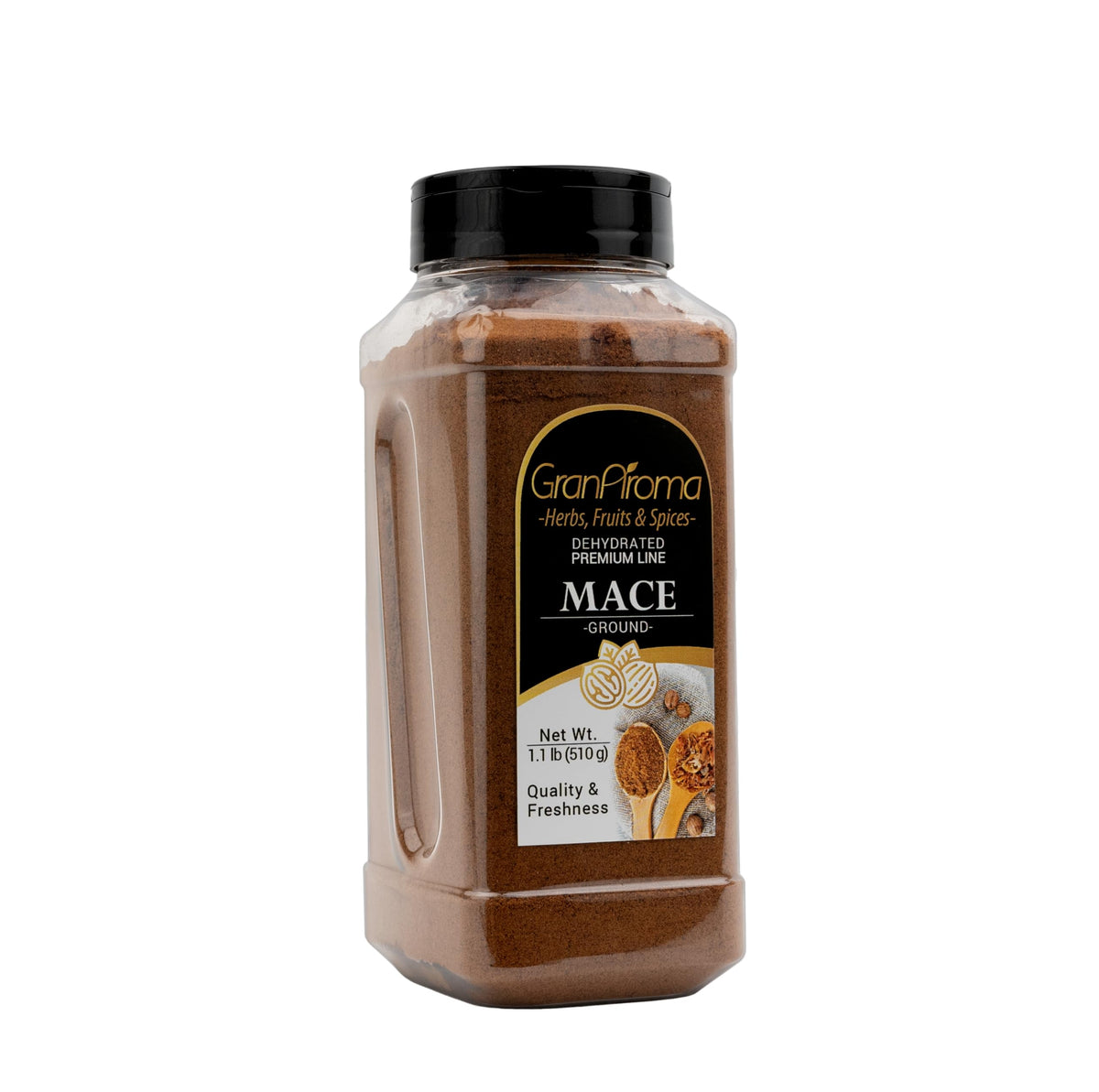 Granaroma Ground Mace, Warm Spice, From Nutmeg, Curries & Desserts (18 Ounce)