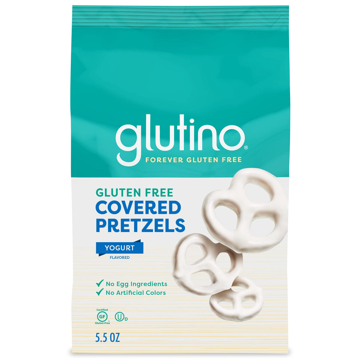 Glutino Gluten Free Yogurt Covered Pretzels, 5.5 Oz