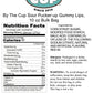 By The Cup Sour Pucker-Up Gummy Lips, 10 Oz Bulk Bag