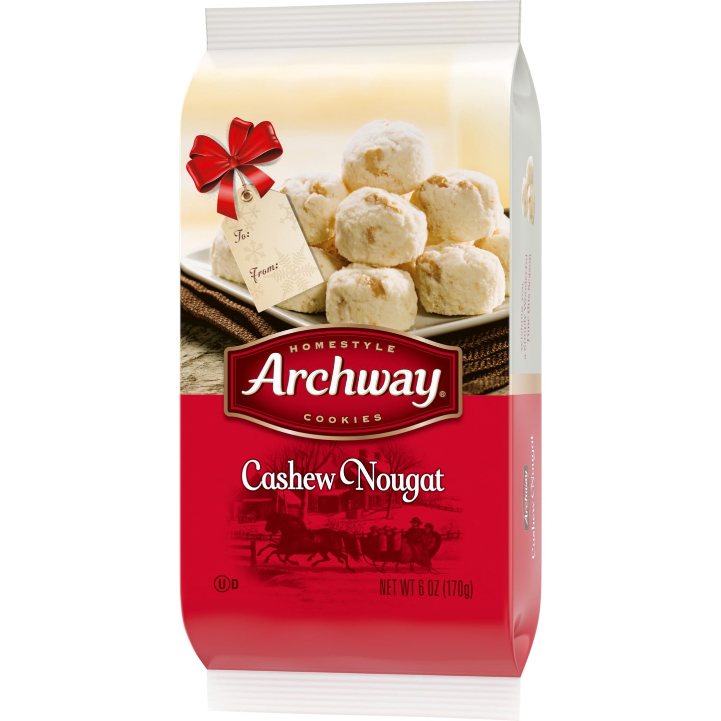 Archway Cookies  Cashew Nougat Cookies  6 Ounce
