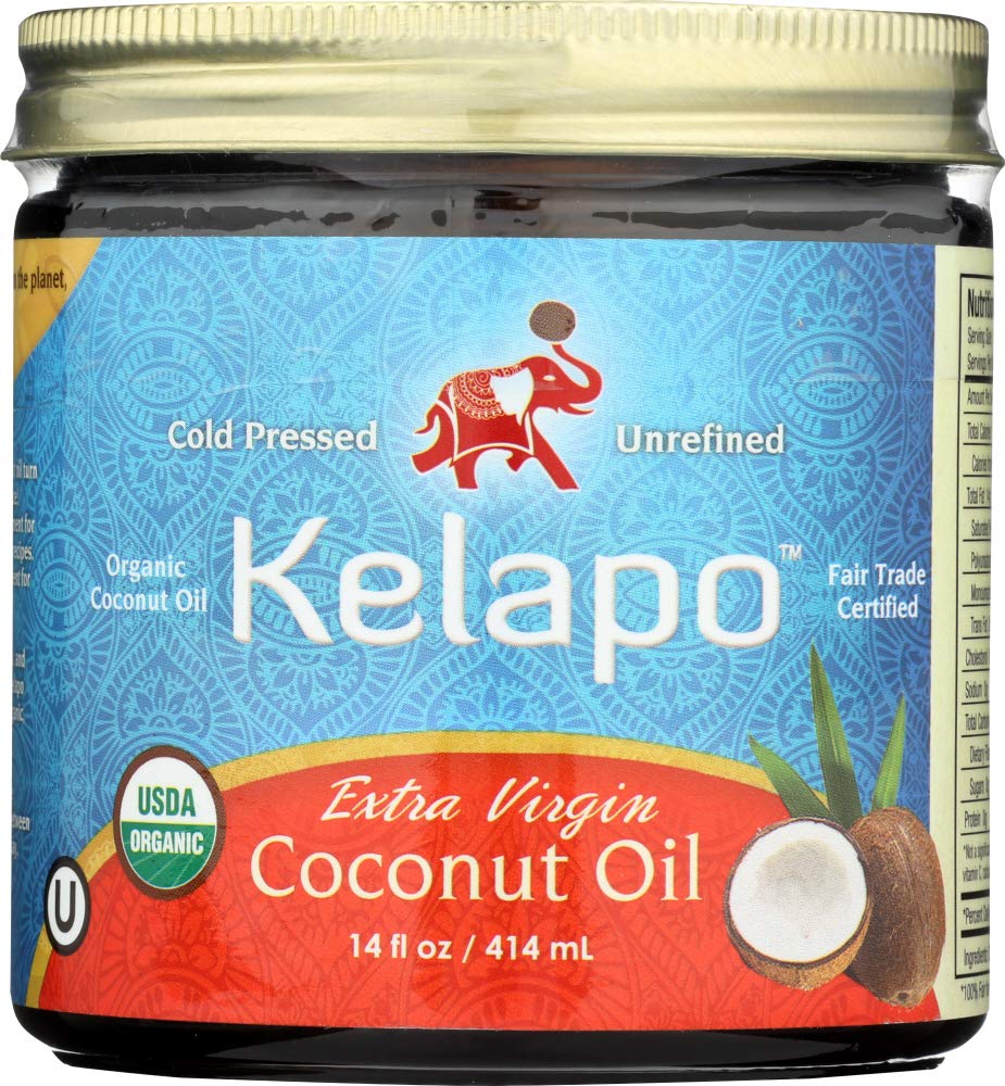 Kelapo Extra Virgin Coconut Oil, 14 Ounce (Pack Of 6)