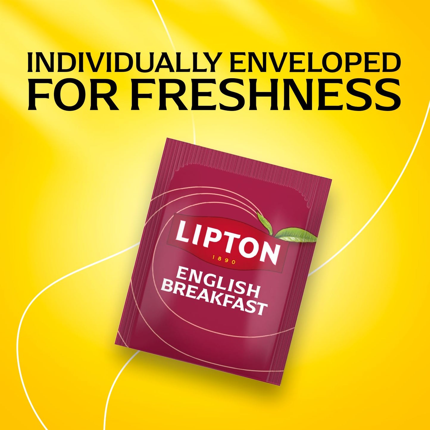 Lipton English Breakfast Tea Bags  Flavored Teabags  120 Total Bags (20ct - Pack of 6)