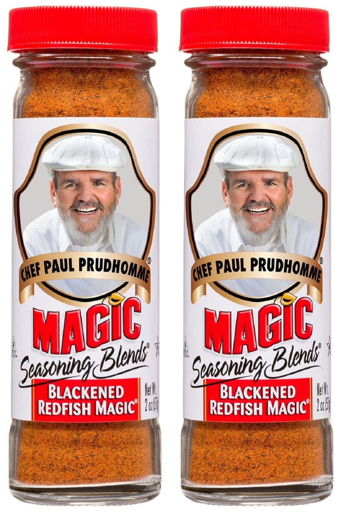 Chef Paul Prudhomme'S Magic Seasoning Blends Chef Paul Blackened Redfish Magic Seasoning, 2-Ounce (Pack Of 2)