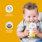 Serenity Kids 6+ Months Dairy-Free Smoothie Baby Food | USDA Organic | Grass Fed Collagen Protein | 3.5 Ounce BPA-Free Pouch | S