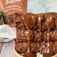 GoNanas Fudge Brownie Oat Flour Banana Bread Mix, Suitable for Plant Based Vegan Diets, Gluten Free Dairy Free Snacks, Healthy S