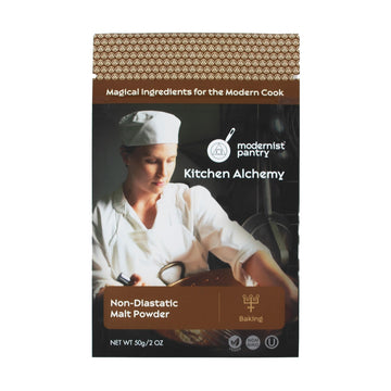 Non-Diastatic Barley Malt Powder ? Non-Gmo Vegan Ou Kosher Certified - 50G/2Oz
