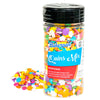 Bakerpan Spring Sprinkles For Cake Decorating - Flower Sprinkles Edible 4 Ounces - Edible Confetti Sprinkles For Cupcakes, Ice Cream, Cookies, Cakes (Made In Usa)