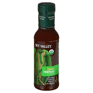 Sky Valley Organic Teriyaki Sauce - Gluten Free Teriyaki Sauce, Teriyaki Sauce Organic, Plant Based, Vegan, Non-Gmo, Usda Organi
