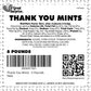 Thank You Hard Candy Mints - 5 Pounds - Individually Wrapped Spearmint - Sweets For Hospitality, Office Reception, Weddings, Gif
