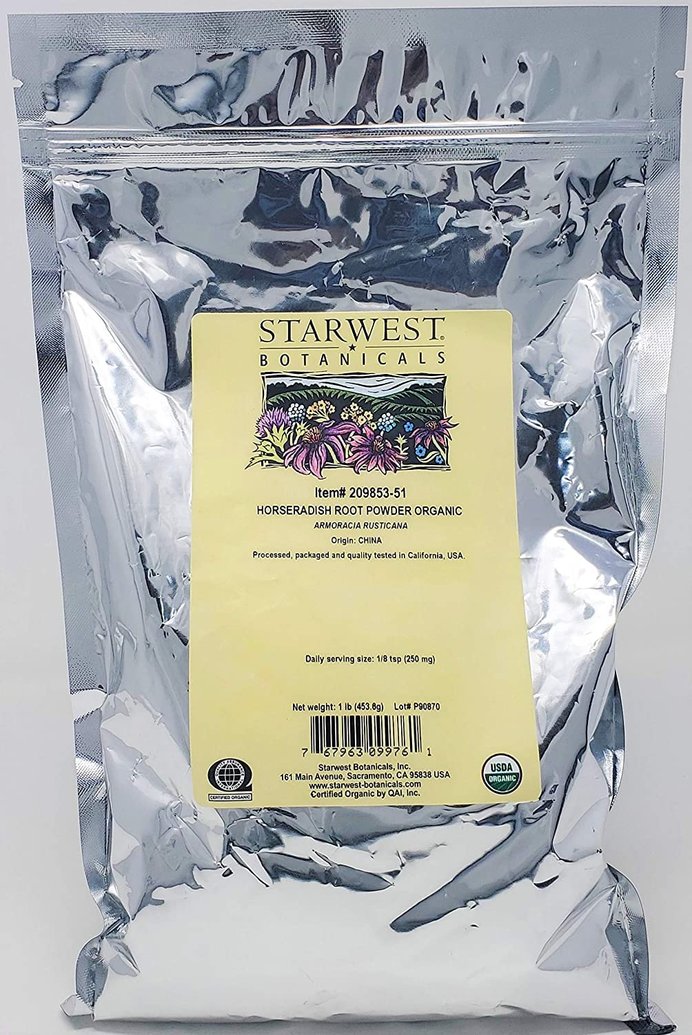 HORSERADISH ROOT POWDER ORG