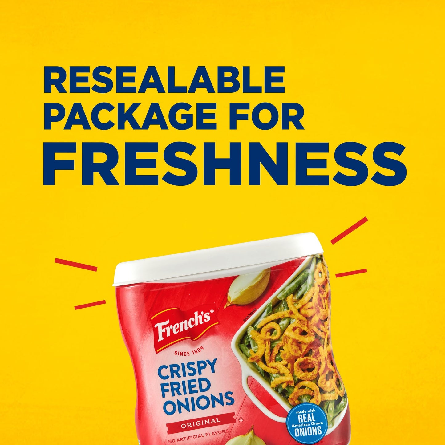 Frenchs Original Crispy Fried Onions, 6 oz