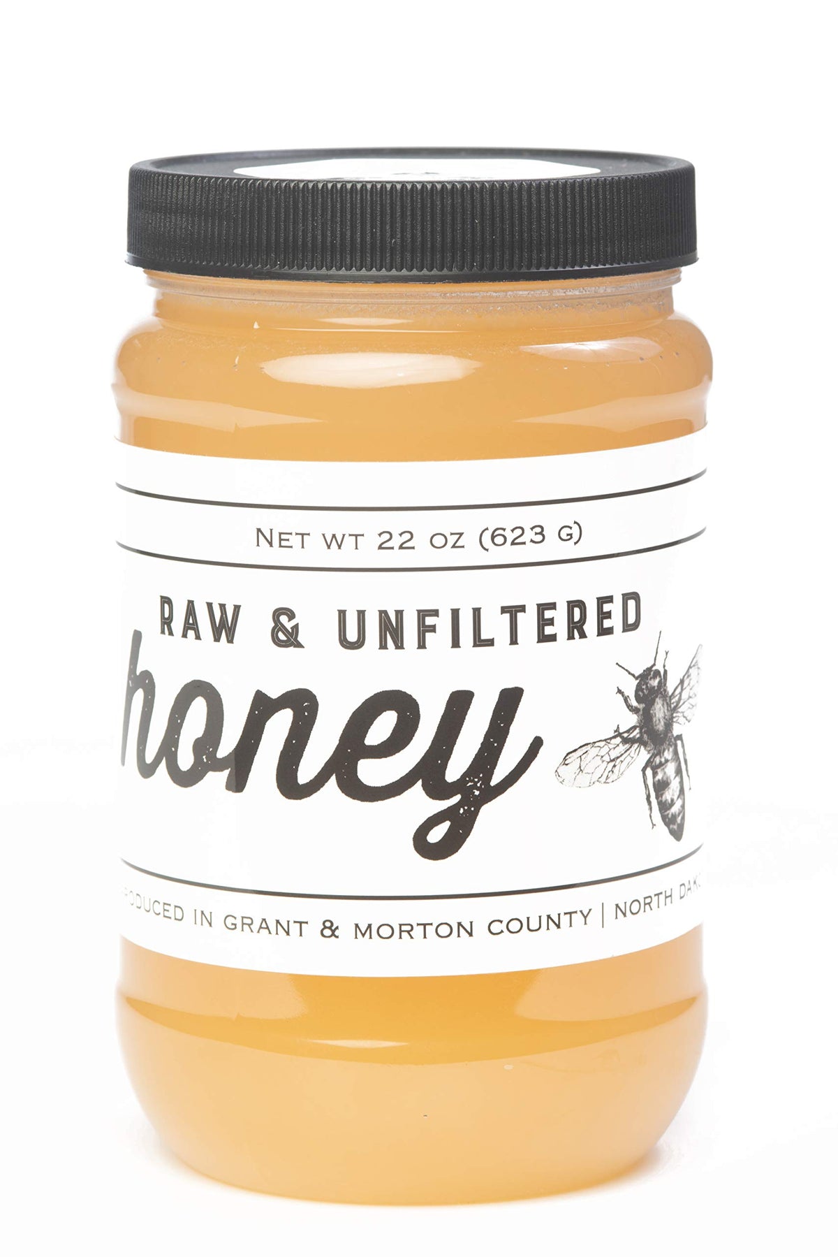 Tjo Bees Raw And Unfiltered Honey (22 Oz Jar)