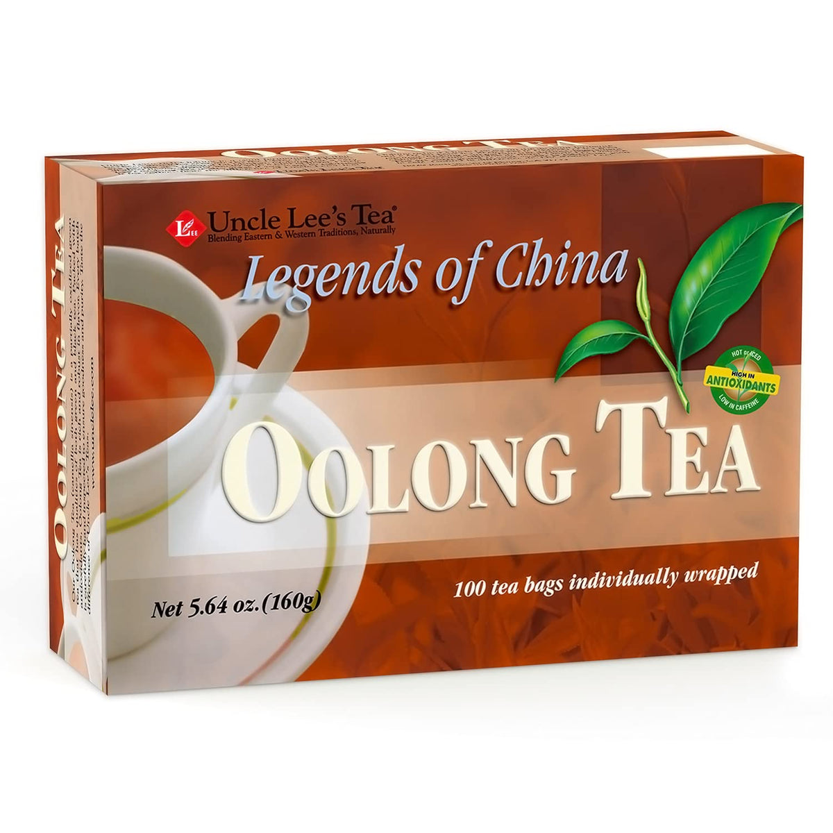 Uncle Lees Oolong Tea - Authentic Partially Oxidized Green Tea, Wellness Tea Rich In Polyphenols And Antioxidants For Immunity &