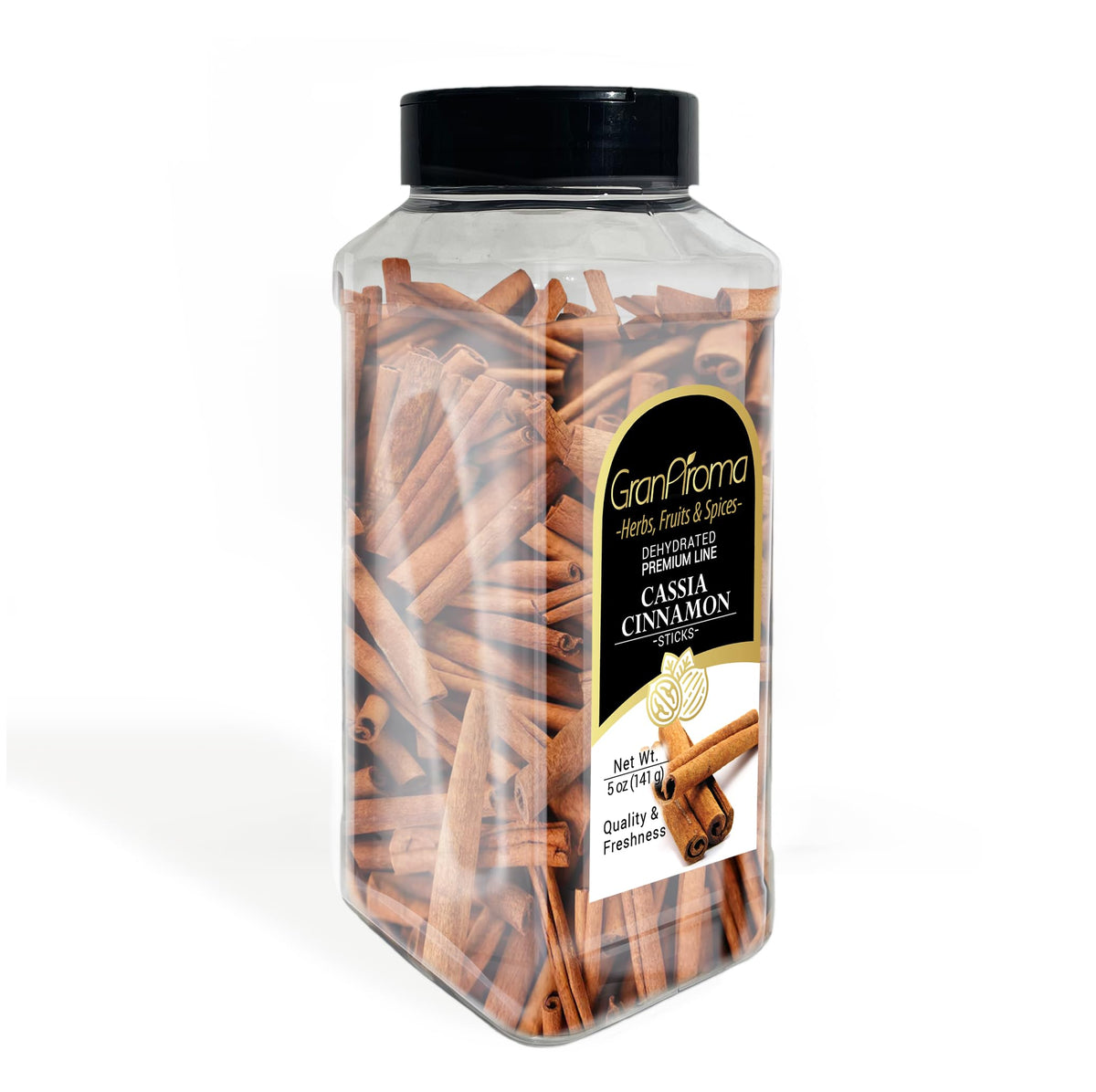 Granaroma Cassia Cinnamon Sticks, Aromatic & Sweet, Teas, Baking (5 Ounce)