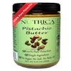 Nutrica Organics 100% Pure Pistachio Butter, Vegan, 9.25oz Glass Jar, No Additives, No Salt, No Sugar