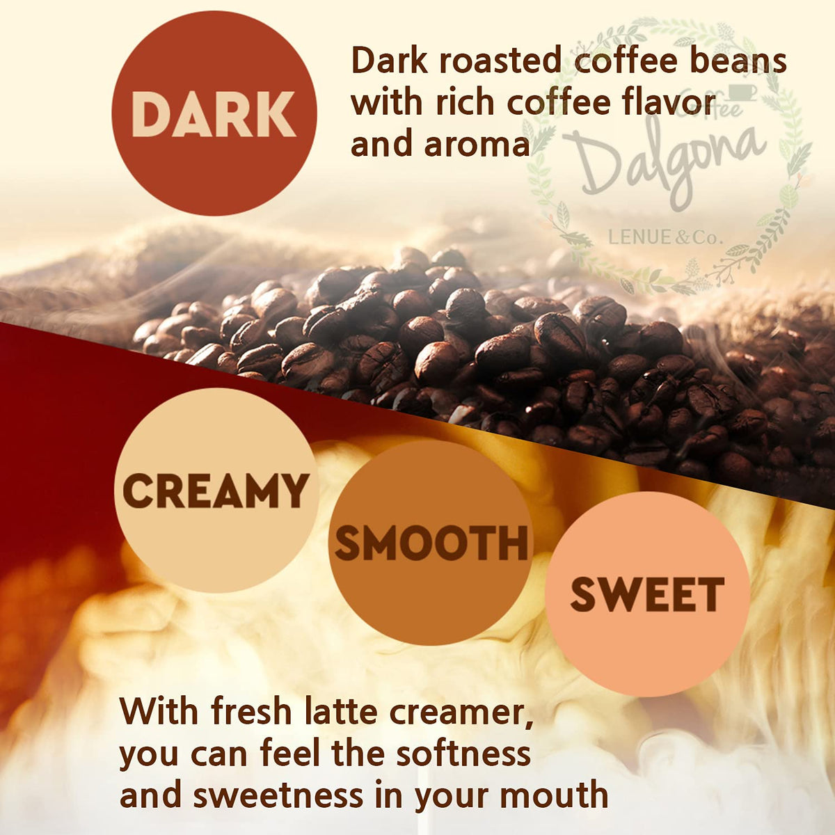 LENUE Maxim Supreme Gold Coffee - 3 in 1 Instant Latte - 20 Count Pack