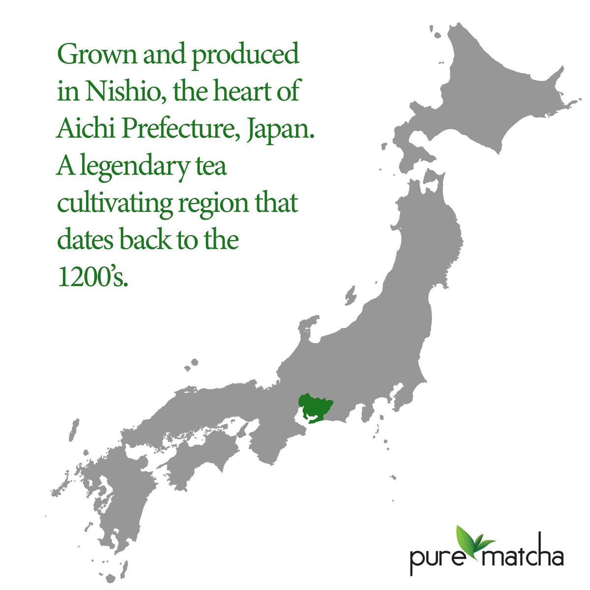Pure Matcha | Premium Ceremonial Grade Matcha Green Tea Powder | Authentic Japanese Origin | Sugar Free | 30G, 1.06Oz