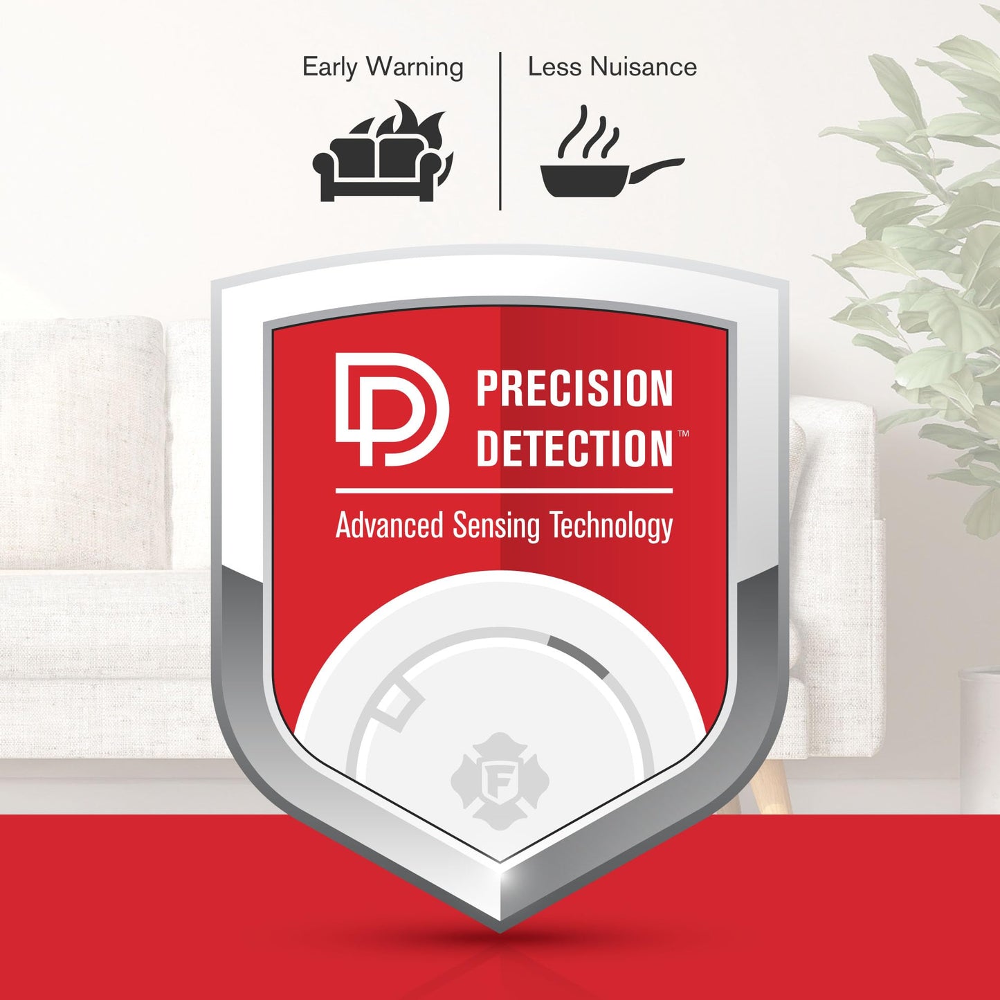 First Alert Interconnect Hardwire Smoke Alarm With Battery Backup & Voice Alerts, 3-Pack