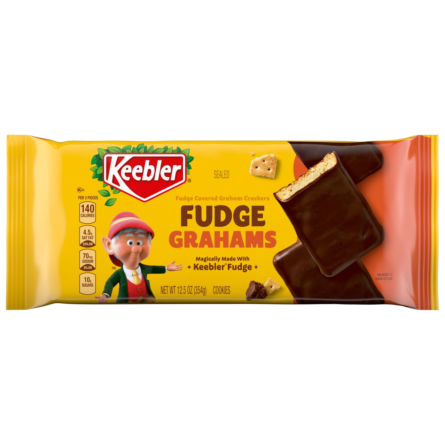 Keebler Fudge Deluxe Grahams, 12.5oz
