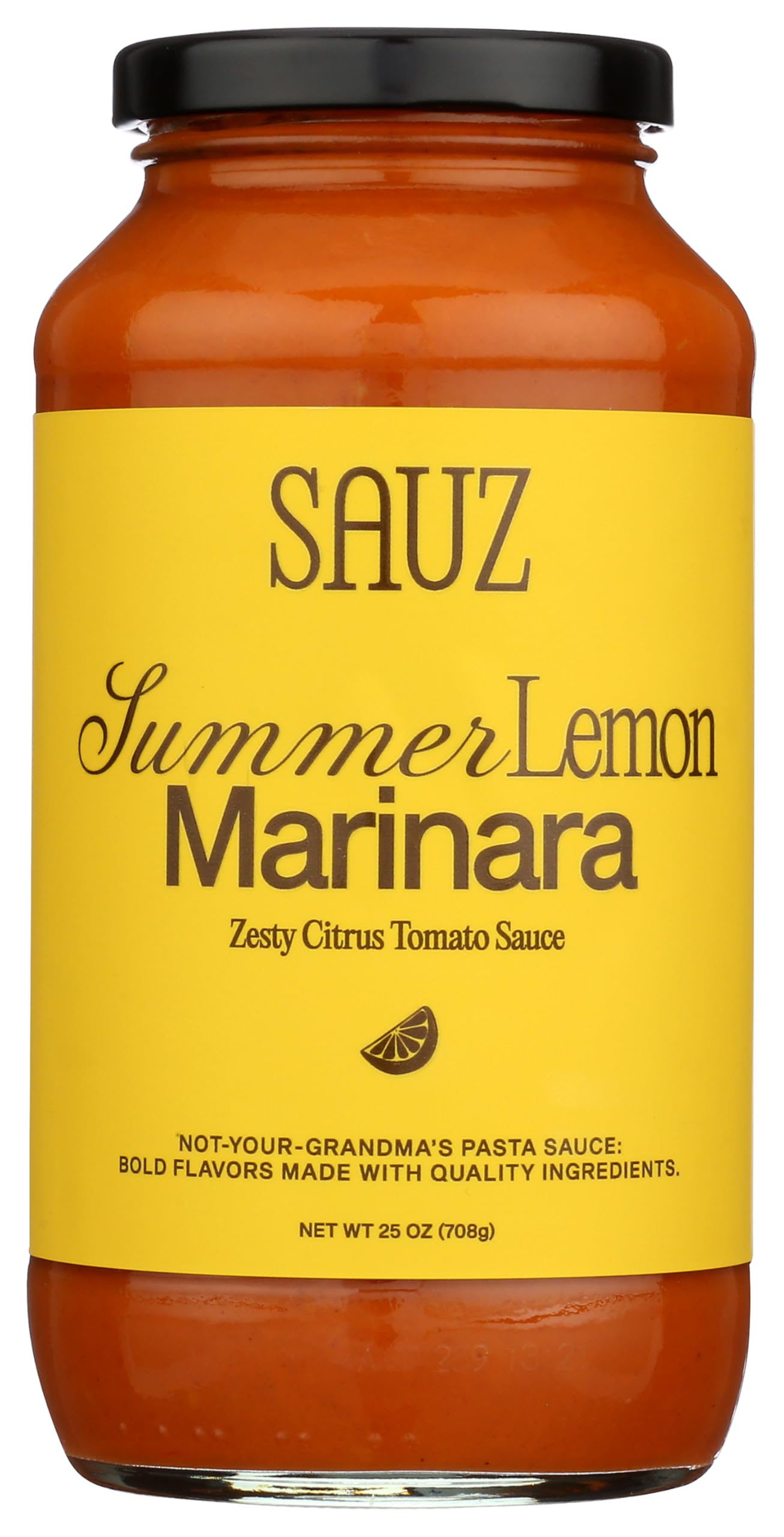 Sauz Summer Lemon Marinara, 25 Oz