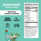 Country Archer Rosemary Turkey Sticks, 100% Natural, Gluten Free, High Protein Snacks, 1 Ounce, Pack of 36