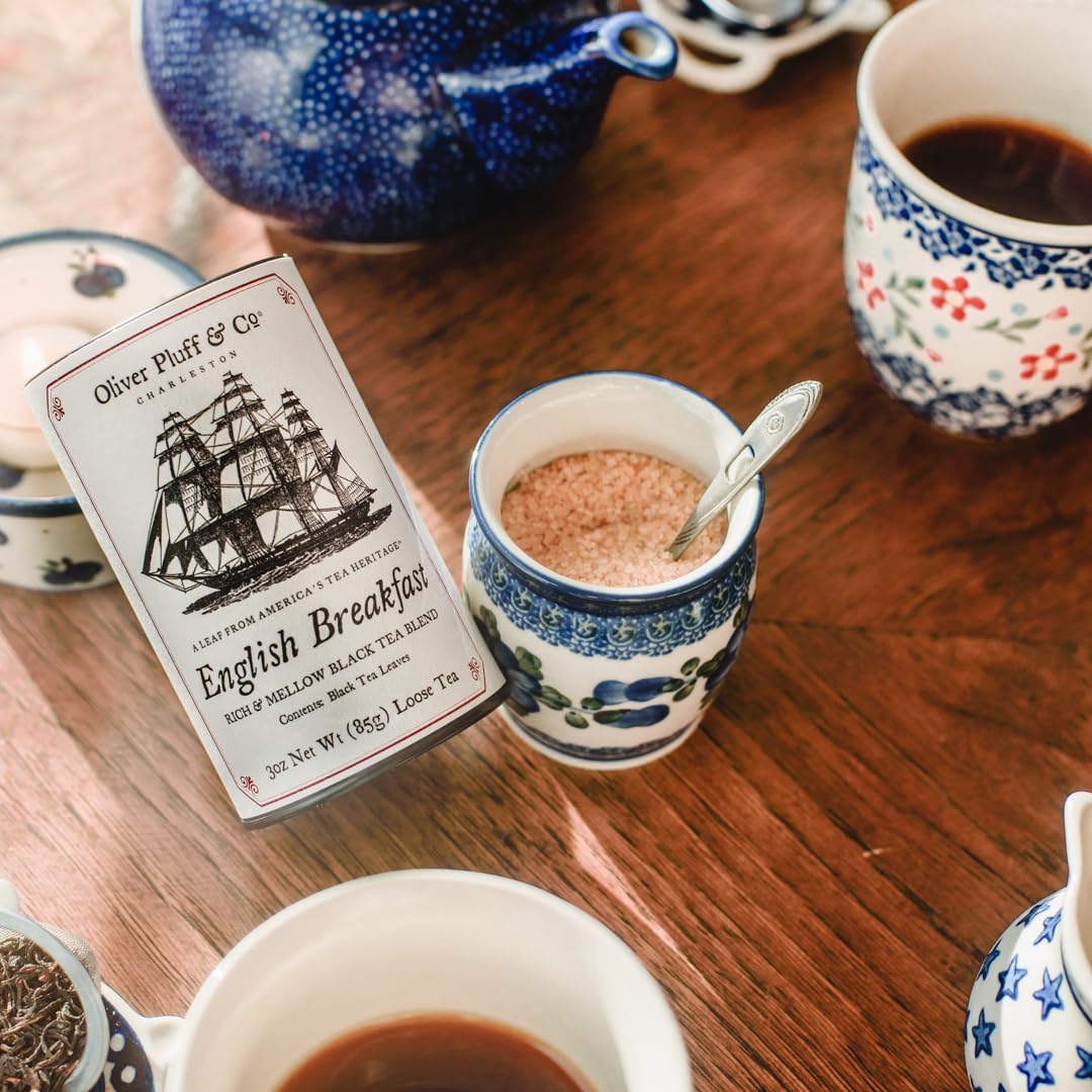 Oliver Pluff English Breakfast Tea | Black Tea | 3 Ounce